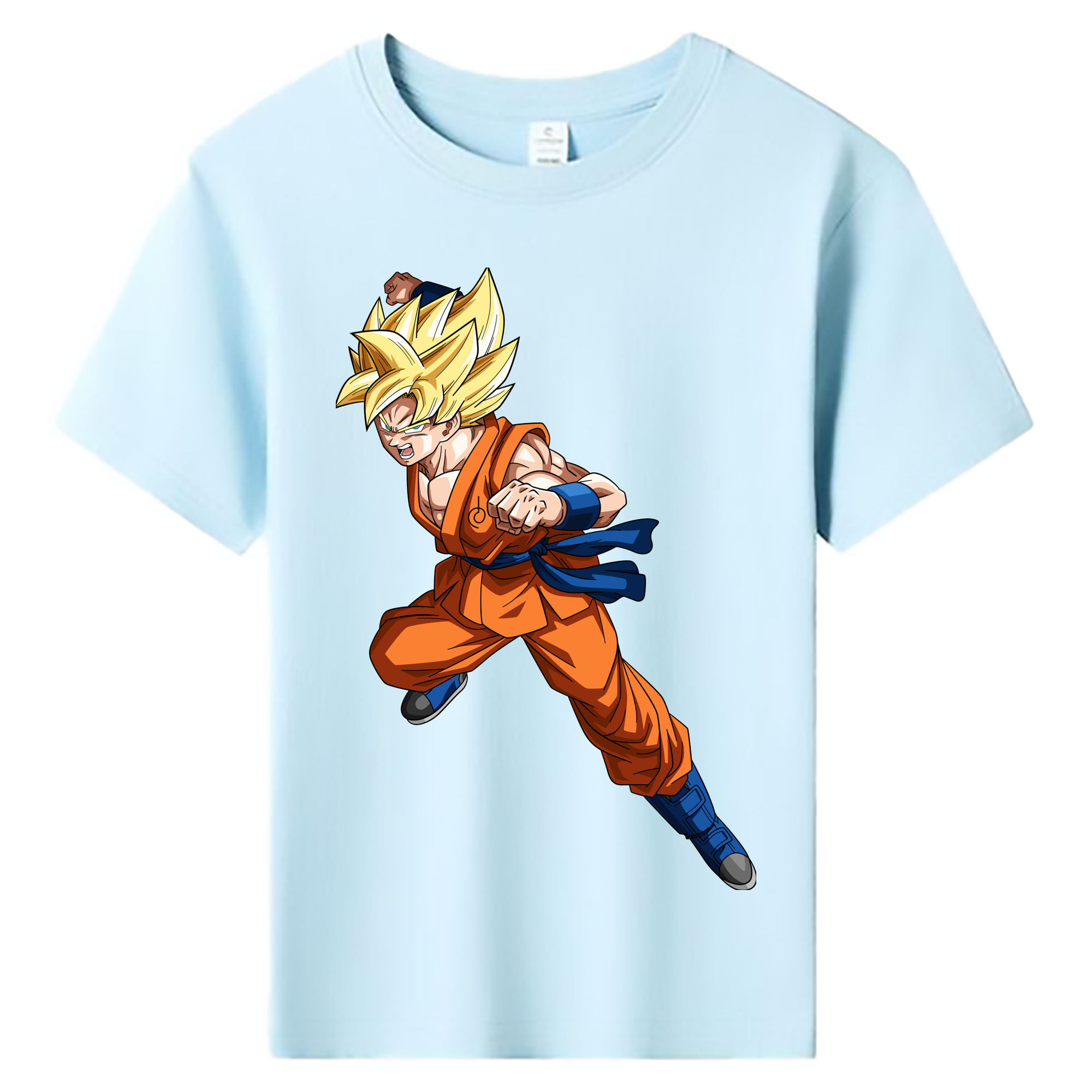 （画像用） ドラゴンボール 孫悟空（そん ごくう）Son Goku カカロット DRAGON BALL Kakarotto 綿100％キッズTシャツ（フロントプリント）